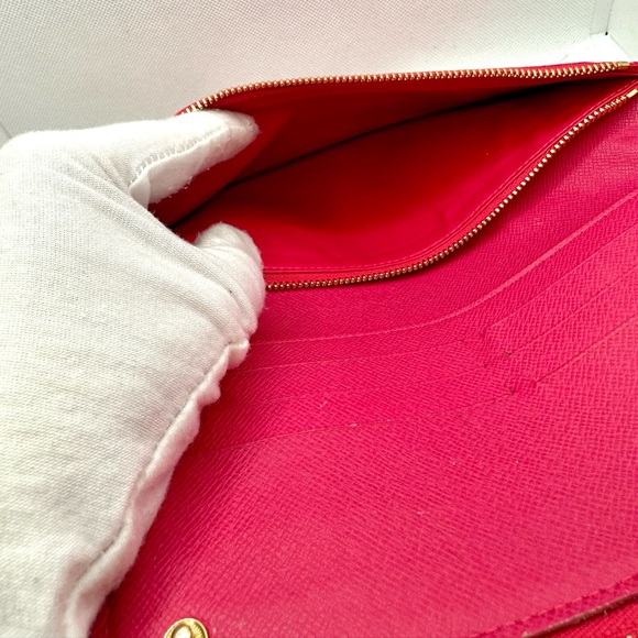 EUC Louis Vuitton x Takashi Murakami Black Portefeuille Insolite Monogram Wallet - Picture 15 of 17